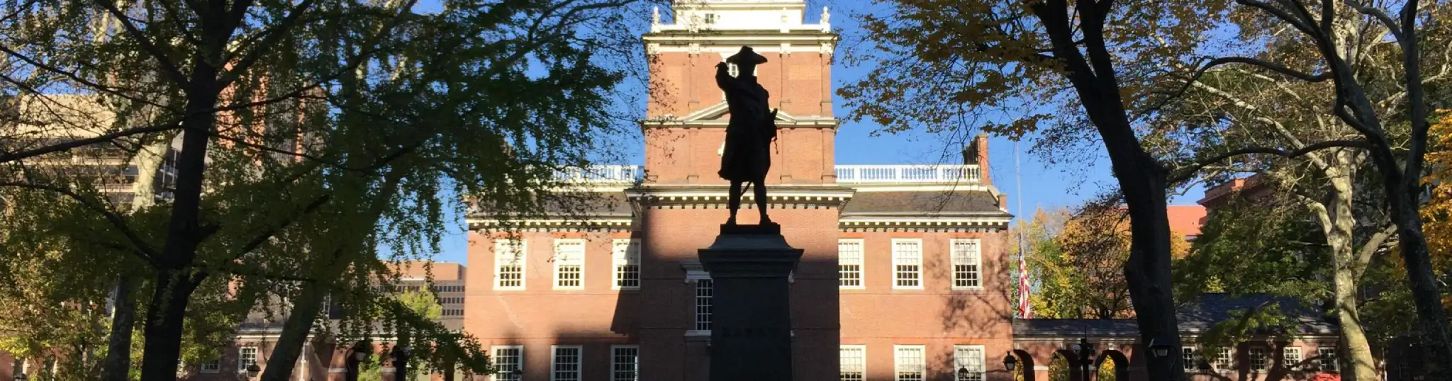 Historical statue that is in Philadelphia.