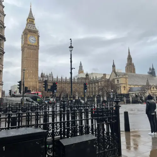 A cityview of London including Big Ben