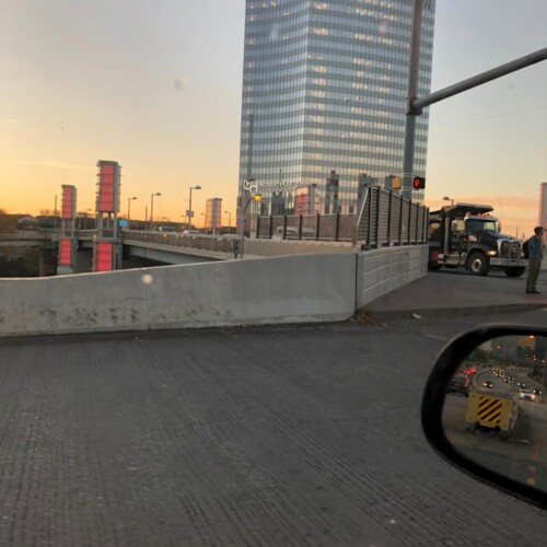 Children's Hospital of Philadelphia at sunset