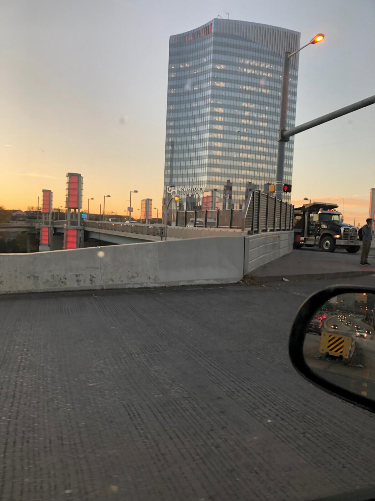 Children's Hospital of Philadelphia at sunset