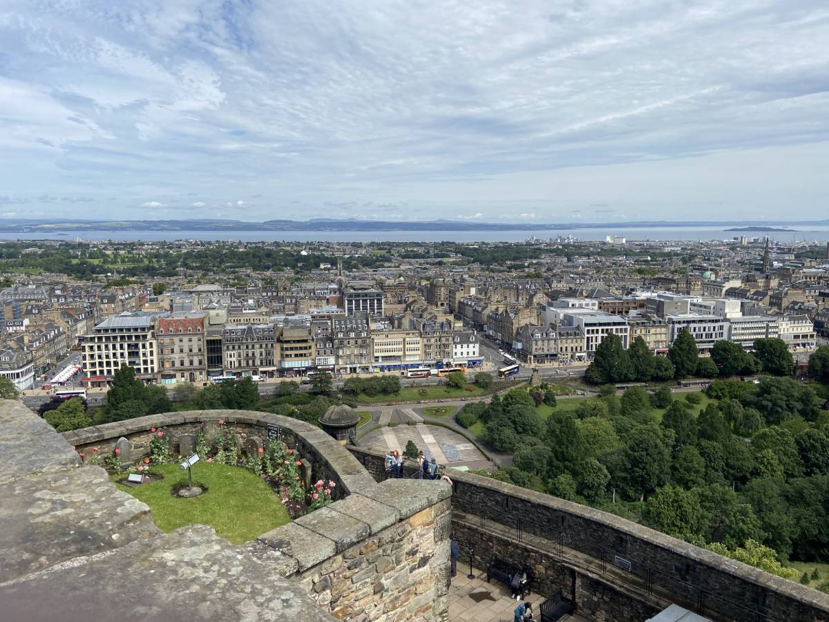 A photo of Edinburgh, Scotland from Dominique's trip.