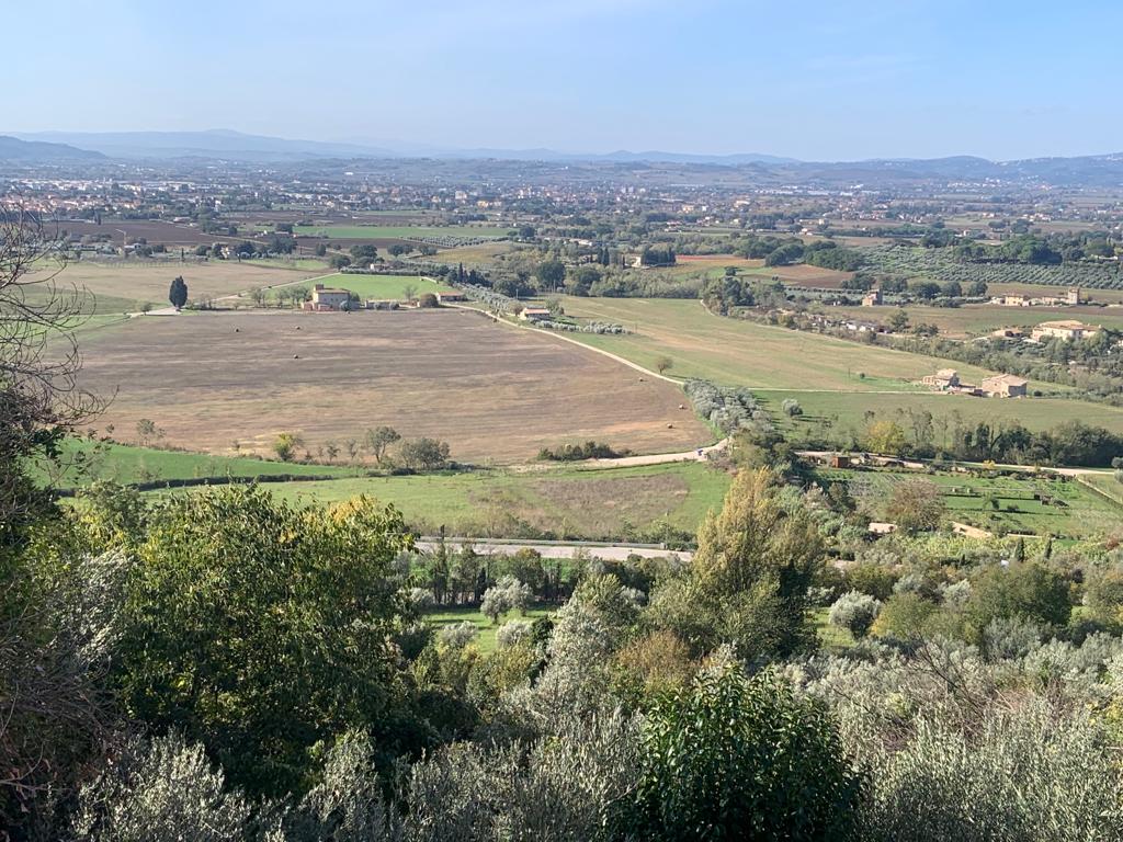 The landscape in Italy.