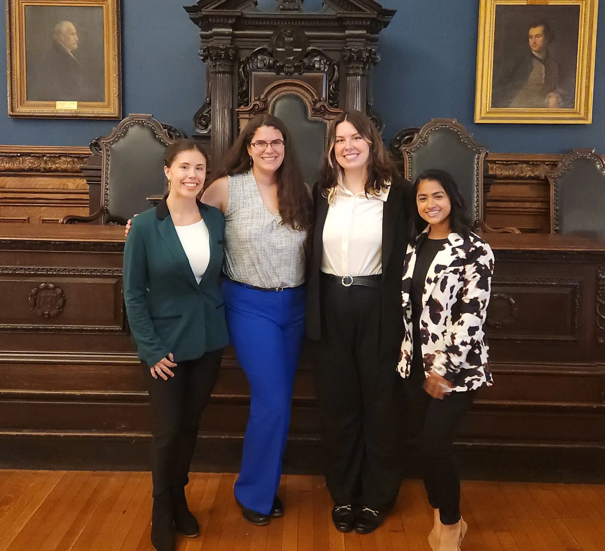 Students at the College of Physicians of Philadelphia.