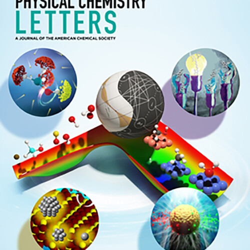 The cover of the Journal of Physical Chemistry Letters.