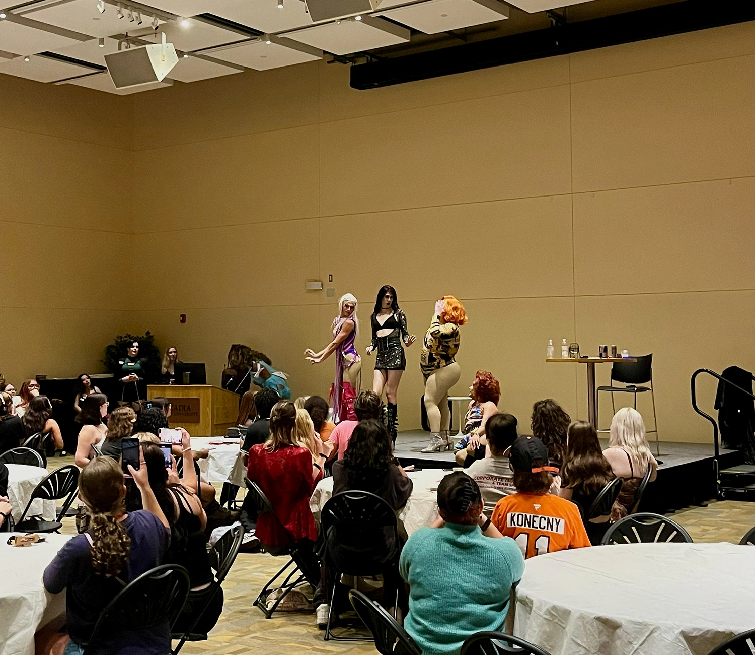 Drag Bingo in the Commons Great Room.