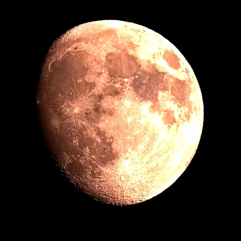 The moon, as seen from Glenside, Pa., on Nov. 12, 2024.